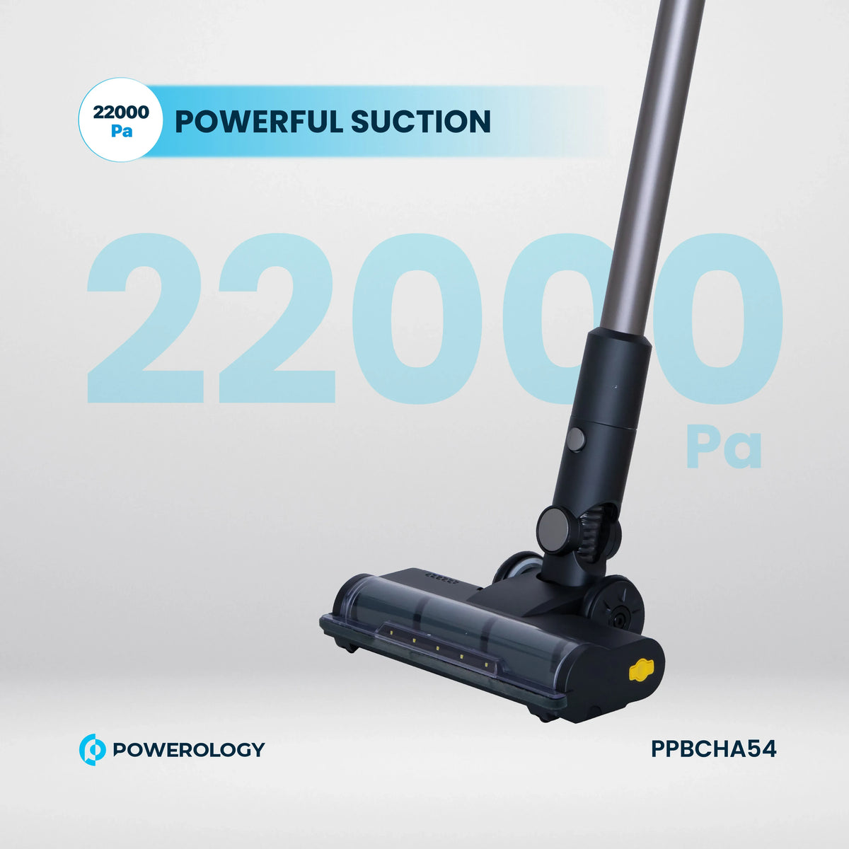 Powerology Cordless Vacuum Auto Disposal Charging Black – image 5