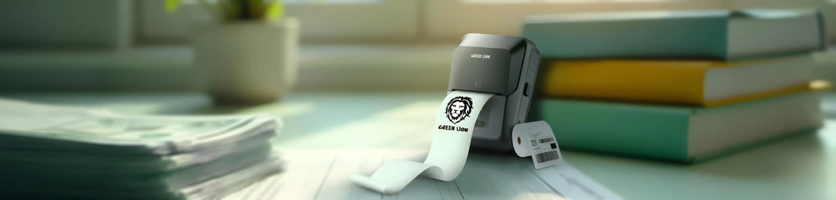 Green Lion Thermal Printer Gray – image 13