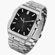Green Lion Significato Steel Strap Case - Silver