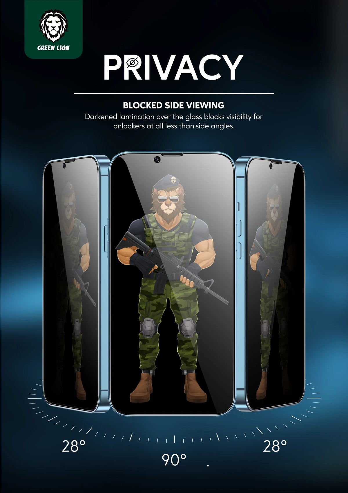 Green Lion 3d Pet Privacy Glass Screen Protector Iphone 11 11 Pro 11 Pro Max – image 10