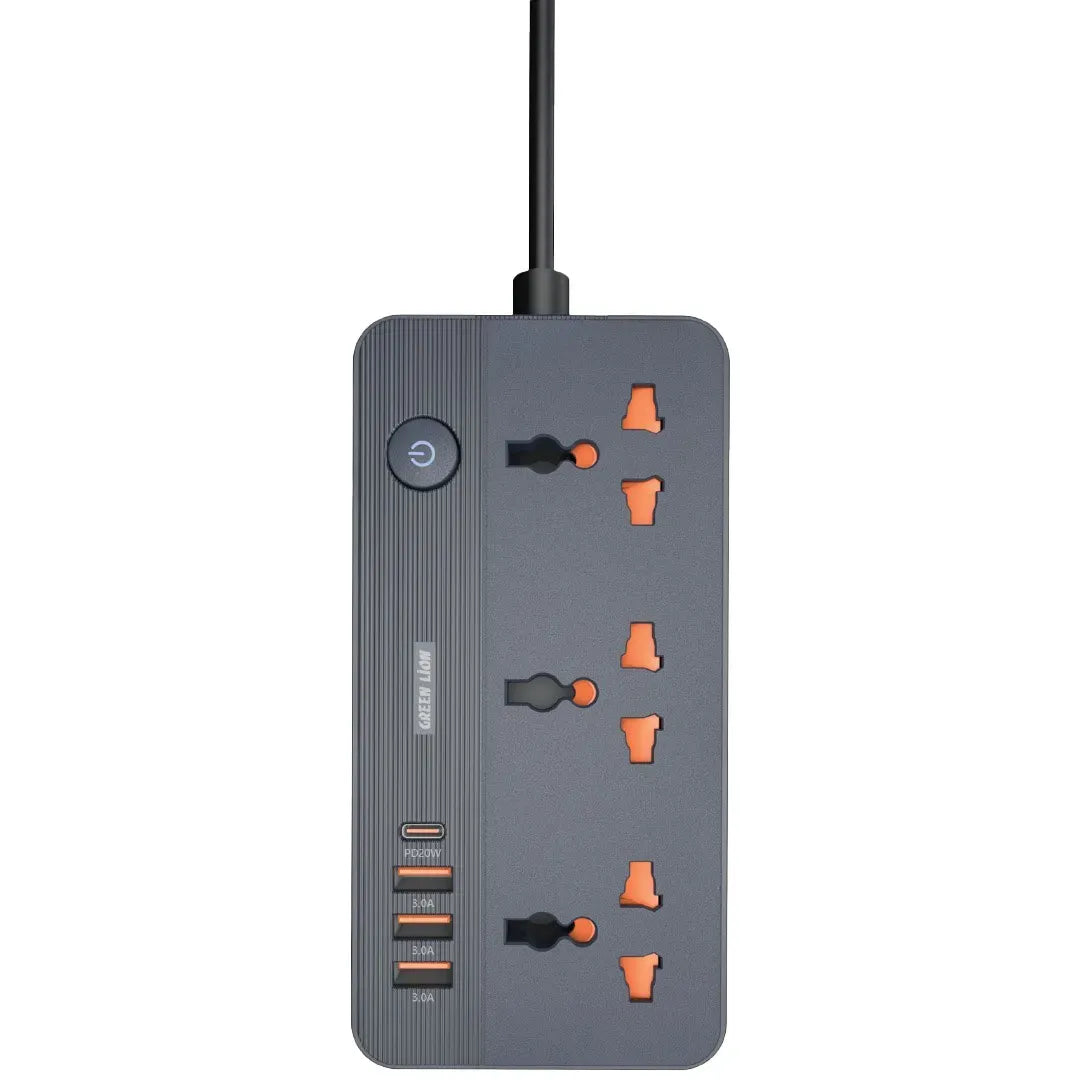 Green Lion Gs 200 Power Socket 2500w Black – image 2