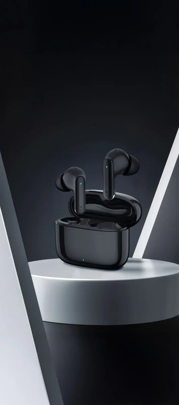 Green Lion Brooklyn True Wireless Earbuds - Black – image 4