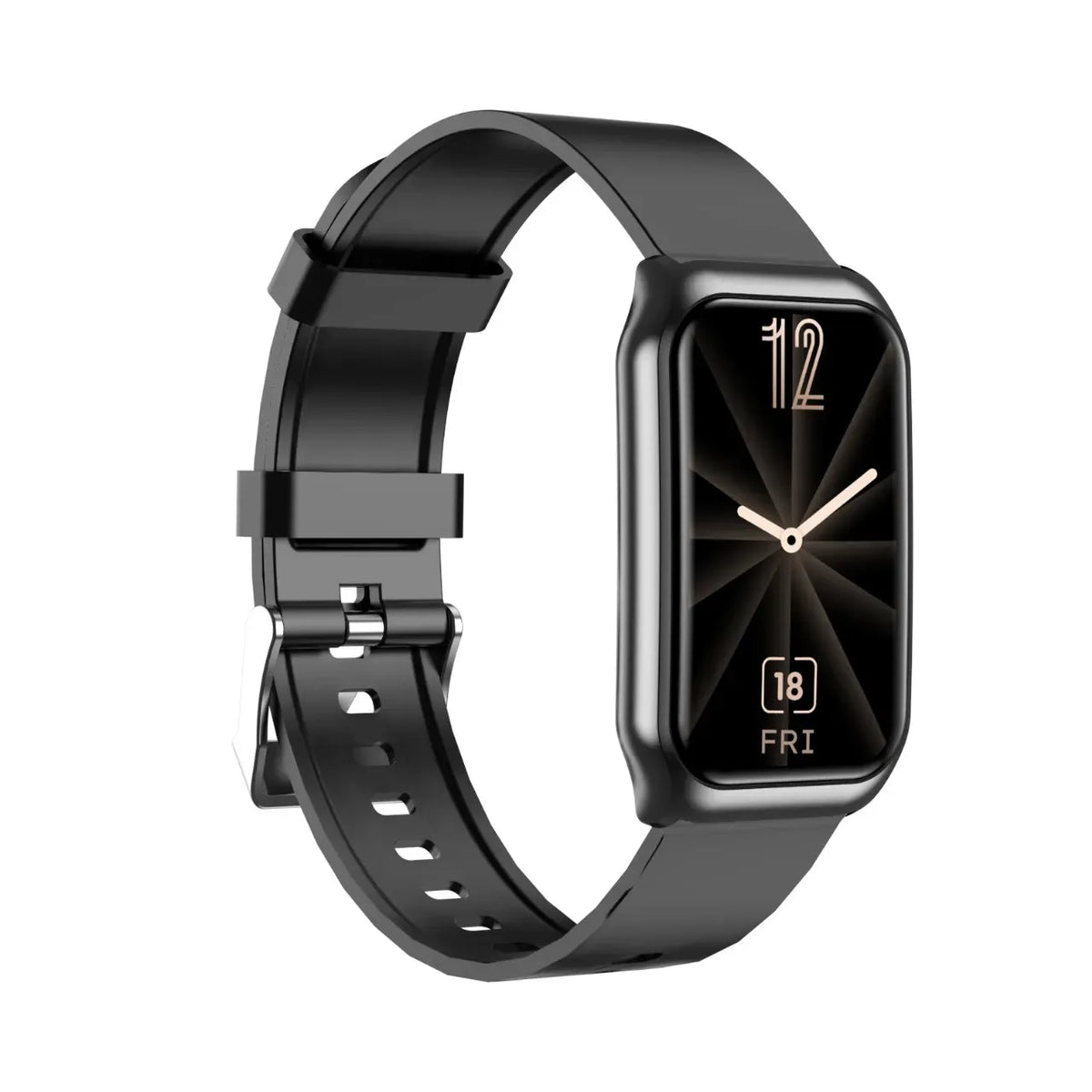 Green Lion Track Fit Smart Watch - Black – image 6