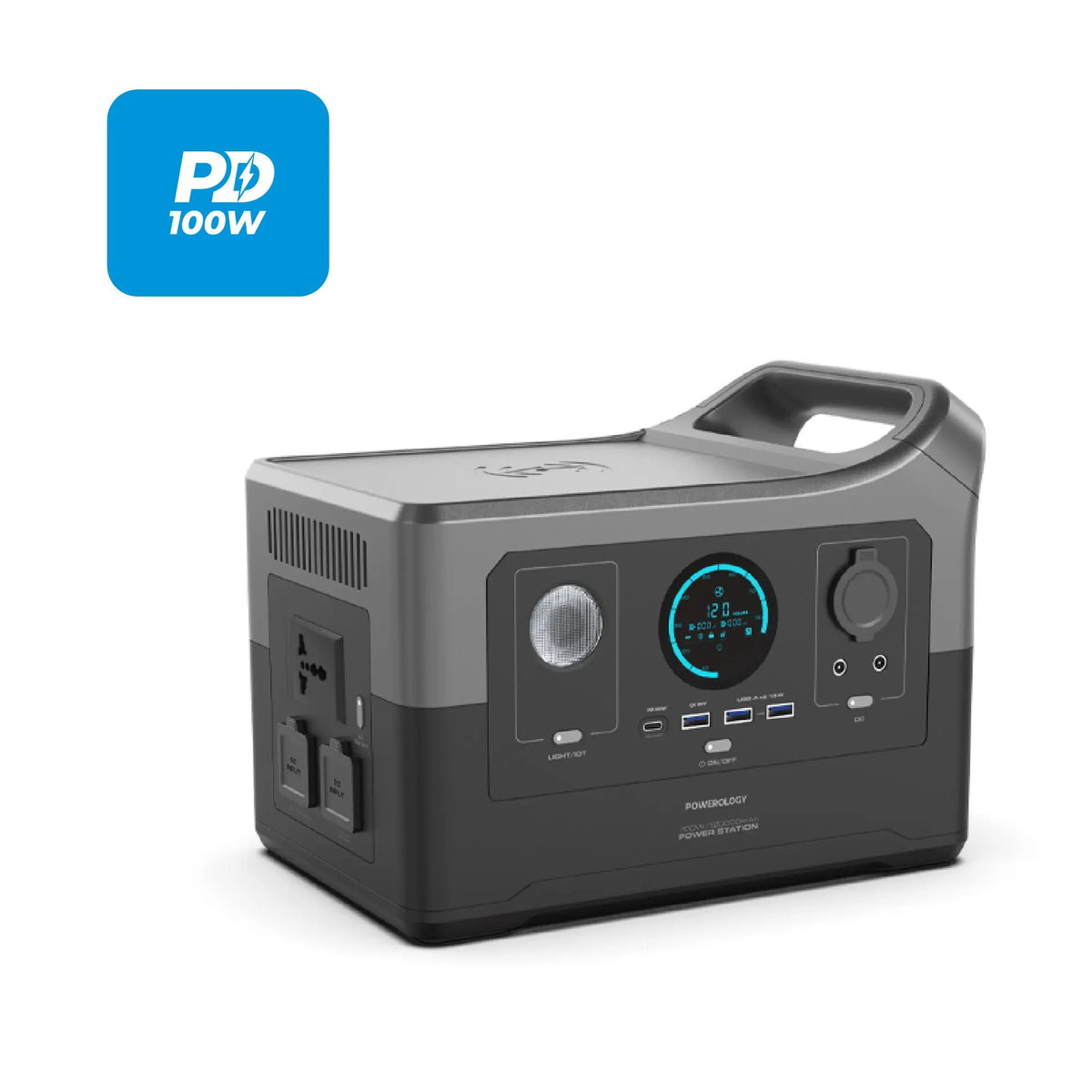 Bk Powerology Portable Power Generator Fast Charging with App 120000mAh 700w – image 4