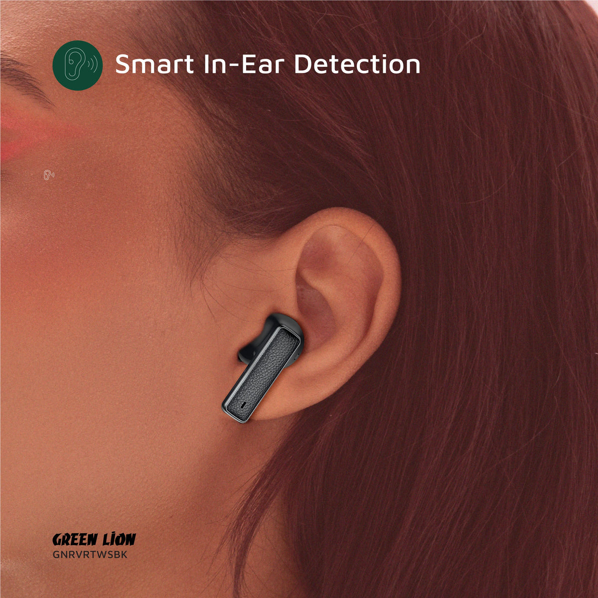 Green Lion River True Wireless Earbuds - Black – image 9