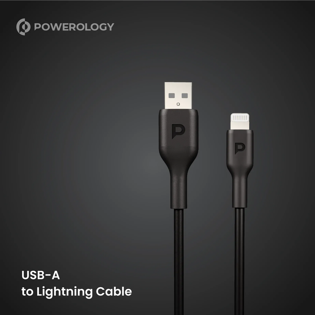Powerology TPEUSB-A To Lightning Data Sync And Charge 1.2 m - Black – image 8