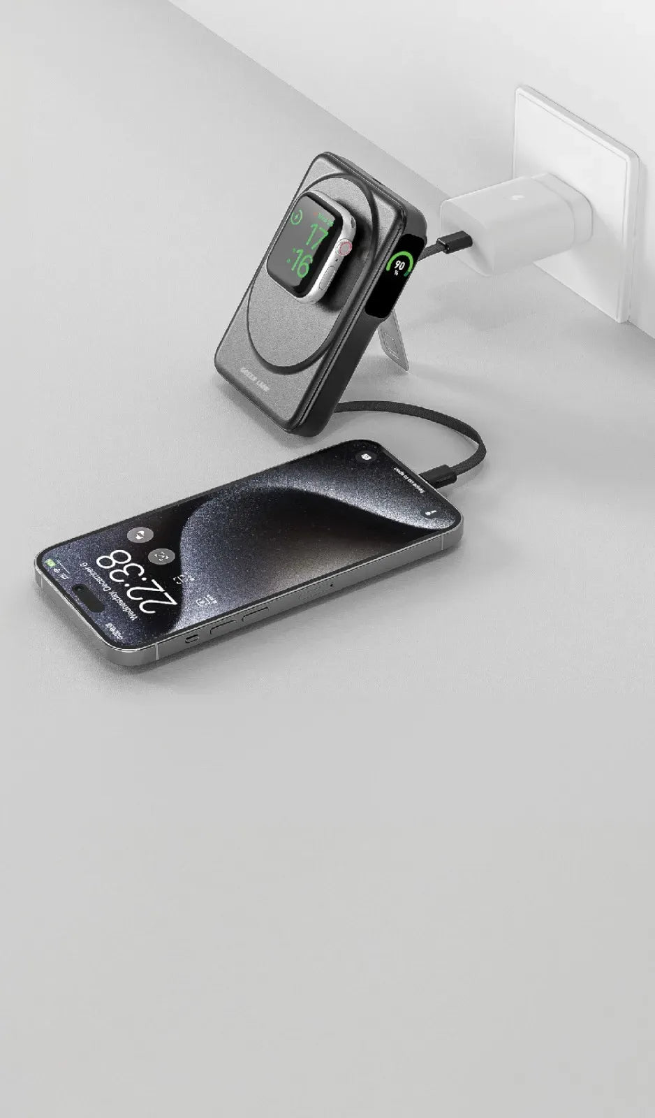 Green Lion Mag Vision 10000mAh Power Bank Black – image 3