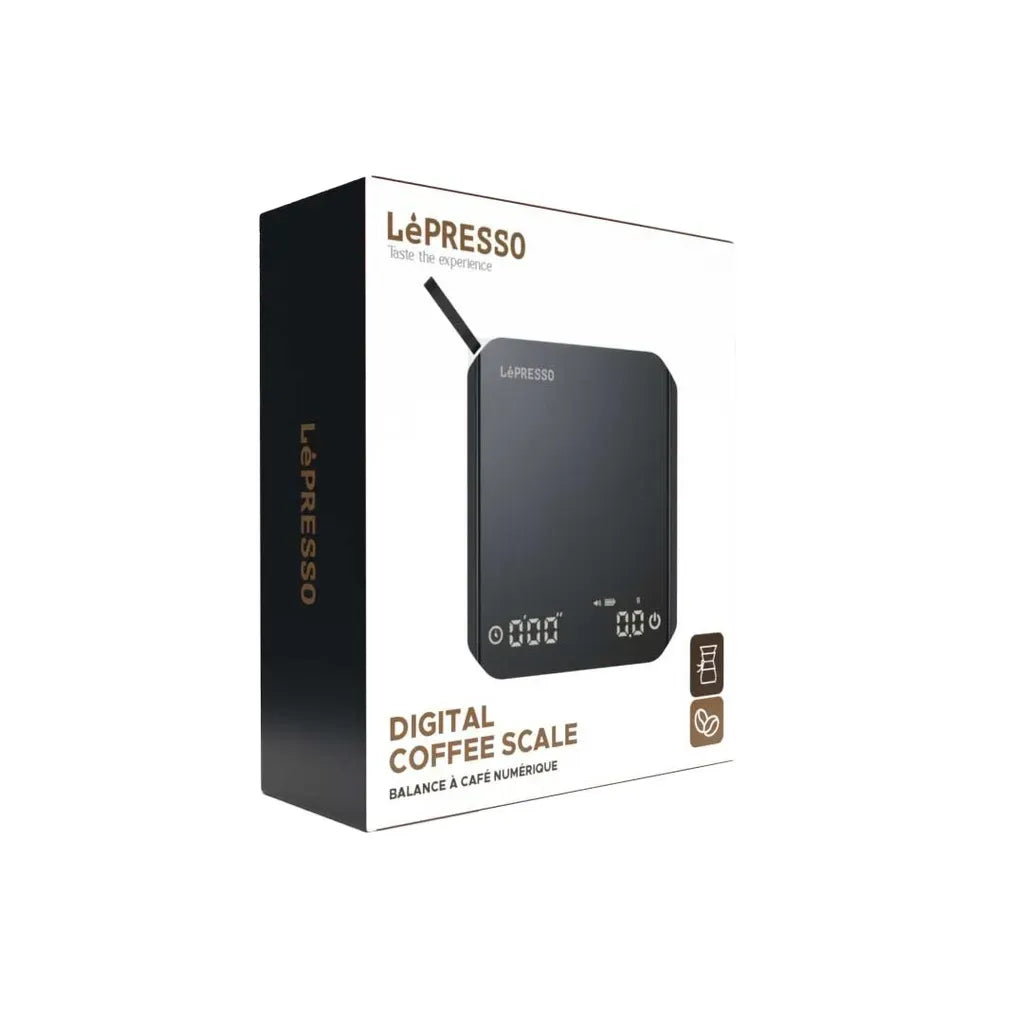 LePresso Digital Coffee Scale Black – image 2
