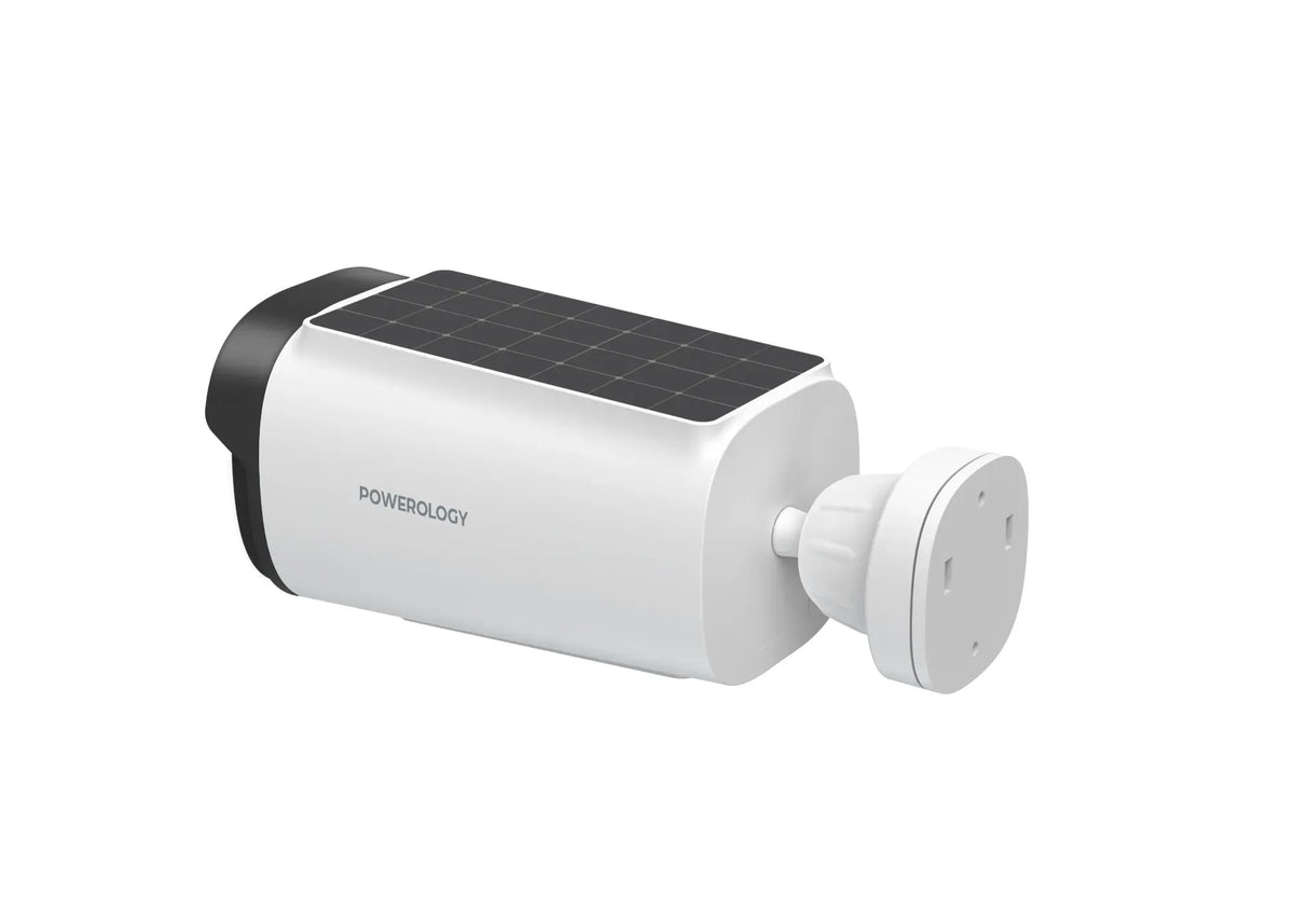 Powerology Built in Solar Outdoor Camera White – image 3