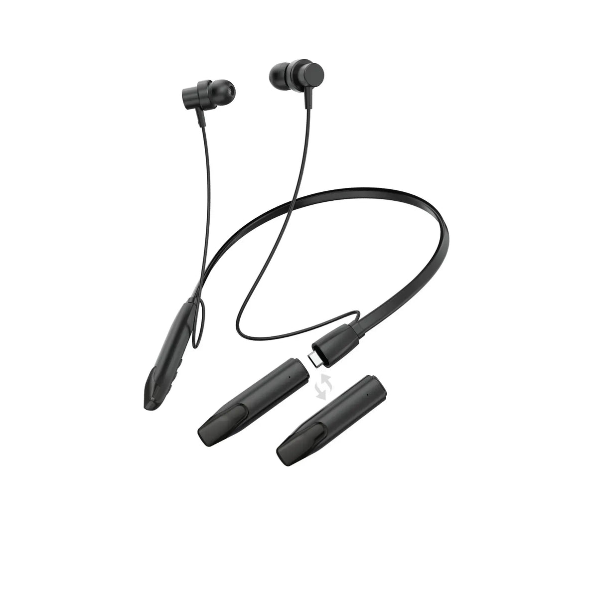 Green Lion Sevilla Wireless Neckband - Black