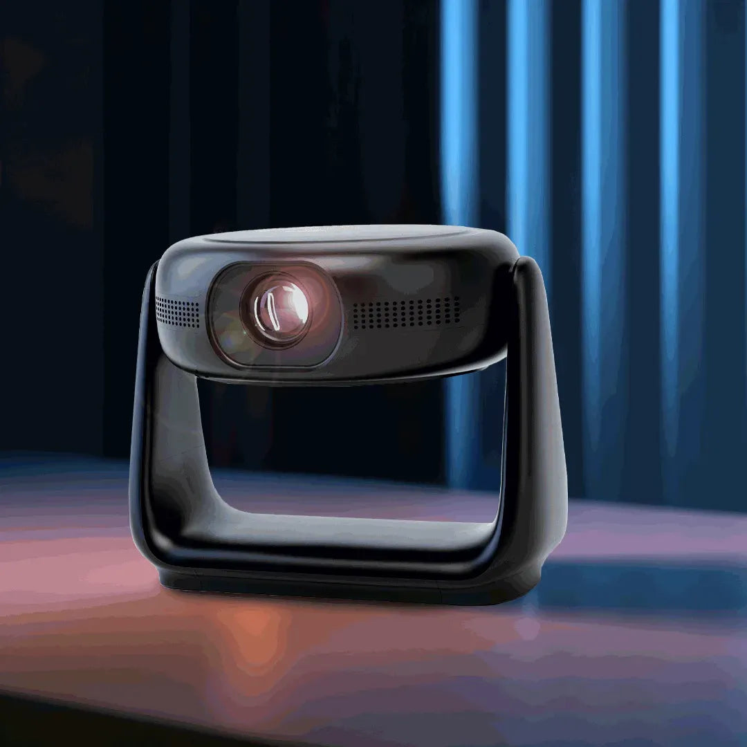 Powerology 300 Ansi Lumens Full HD Portable Projector with Built in Battery and LCD Light – image 16