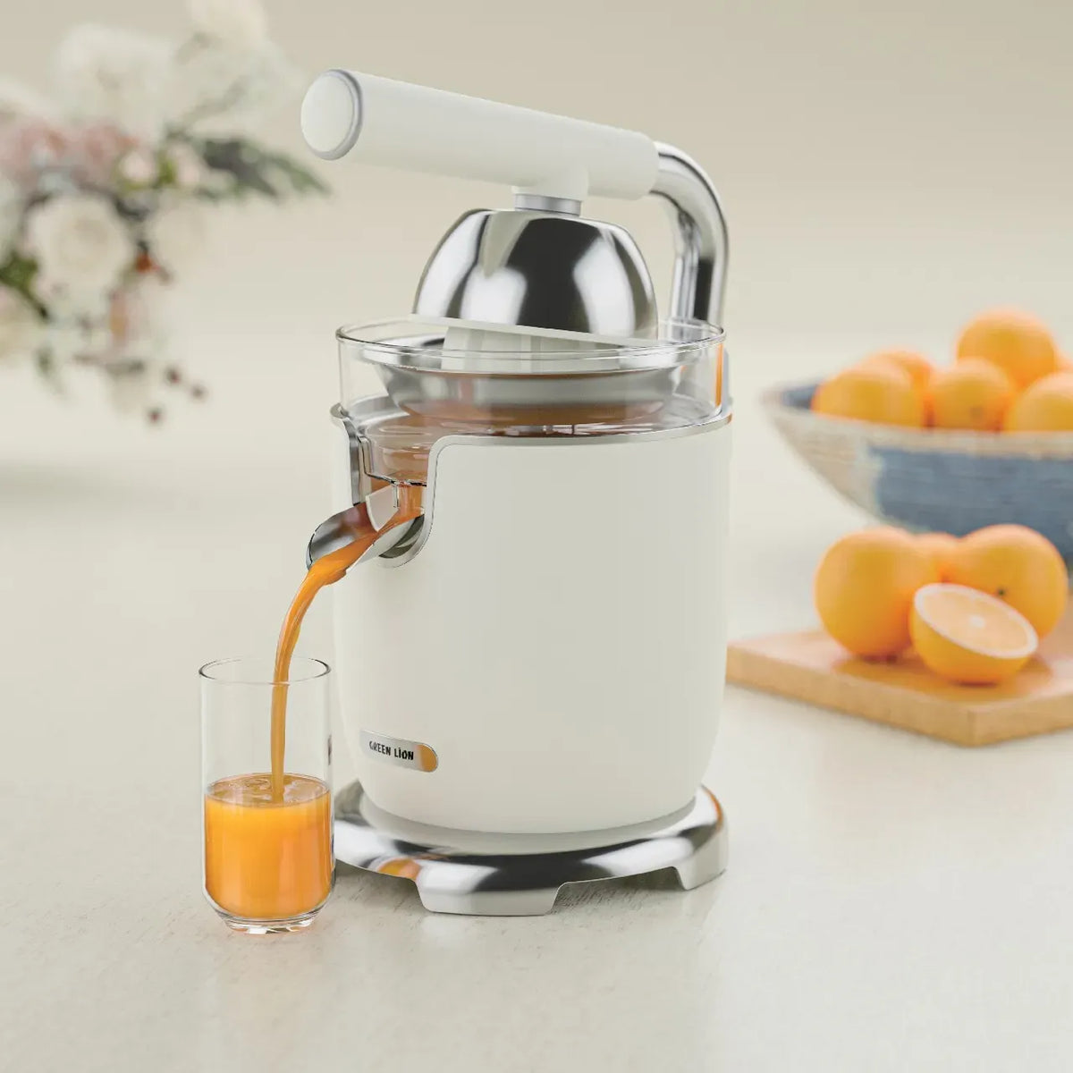 Green Lion Vintage Citrus 400ml Juicer Cream – image 4