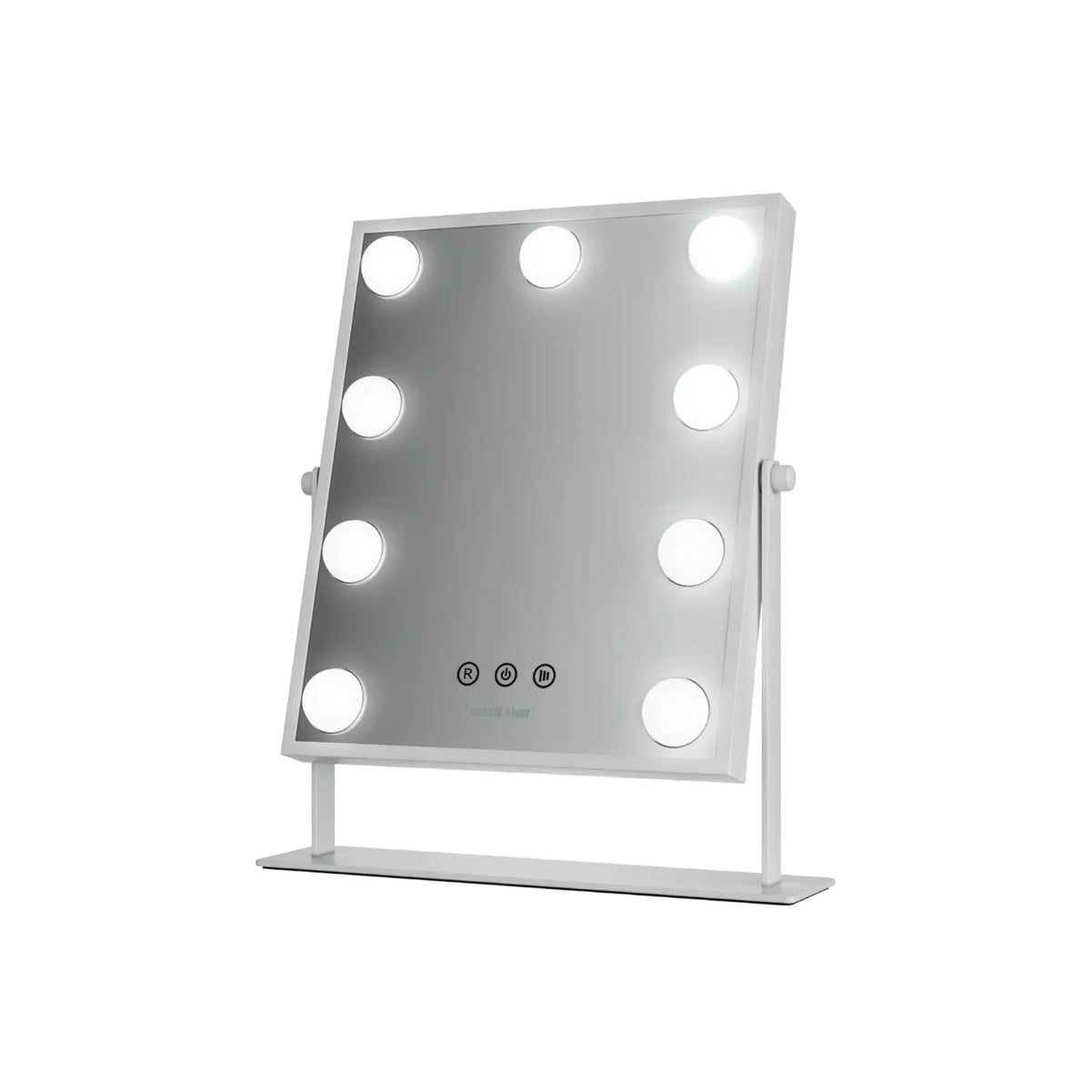 Green Lion Glam Shine Makeup Mirror 9 LED Lights White – image 2