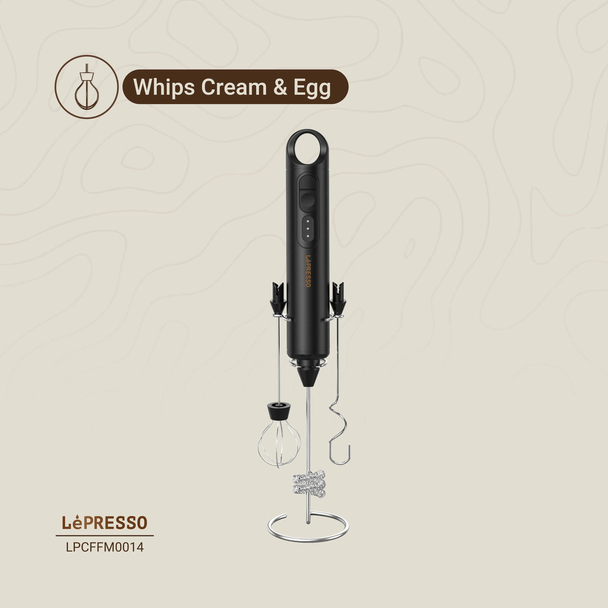 LePresso 3 in 1 Frother Black – image 11