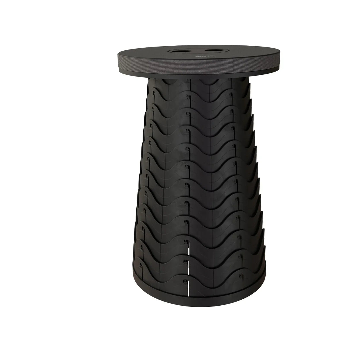 Green Lion Foldable Travel Camping Table Stool Black – image 11