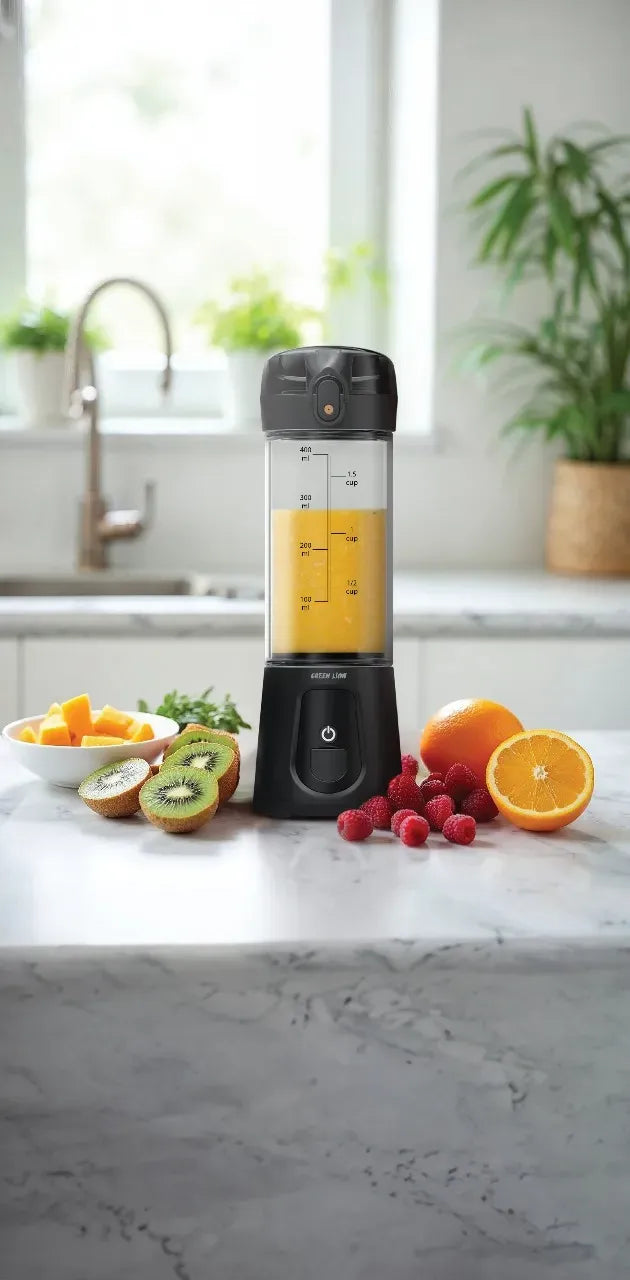 Green Lion Juice Mate Pro Portable Juicer 470 m L - Black – image 4