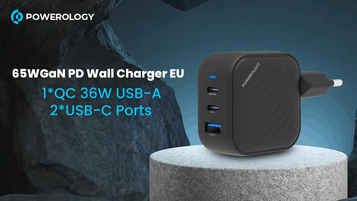 Powerology Gan Ultimate Eu Dual PD Charger – image 16