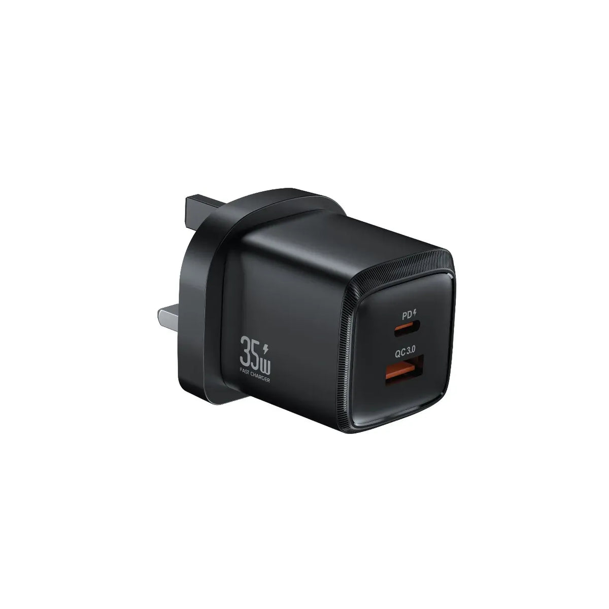 Green Lion G-Charge Series Dual Port Wall Charger PD+QC 35 WCto C 1 MCable - Black – image 2