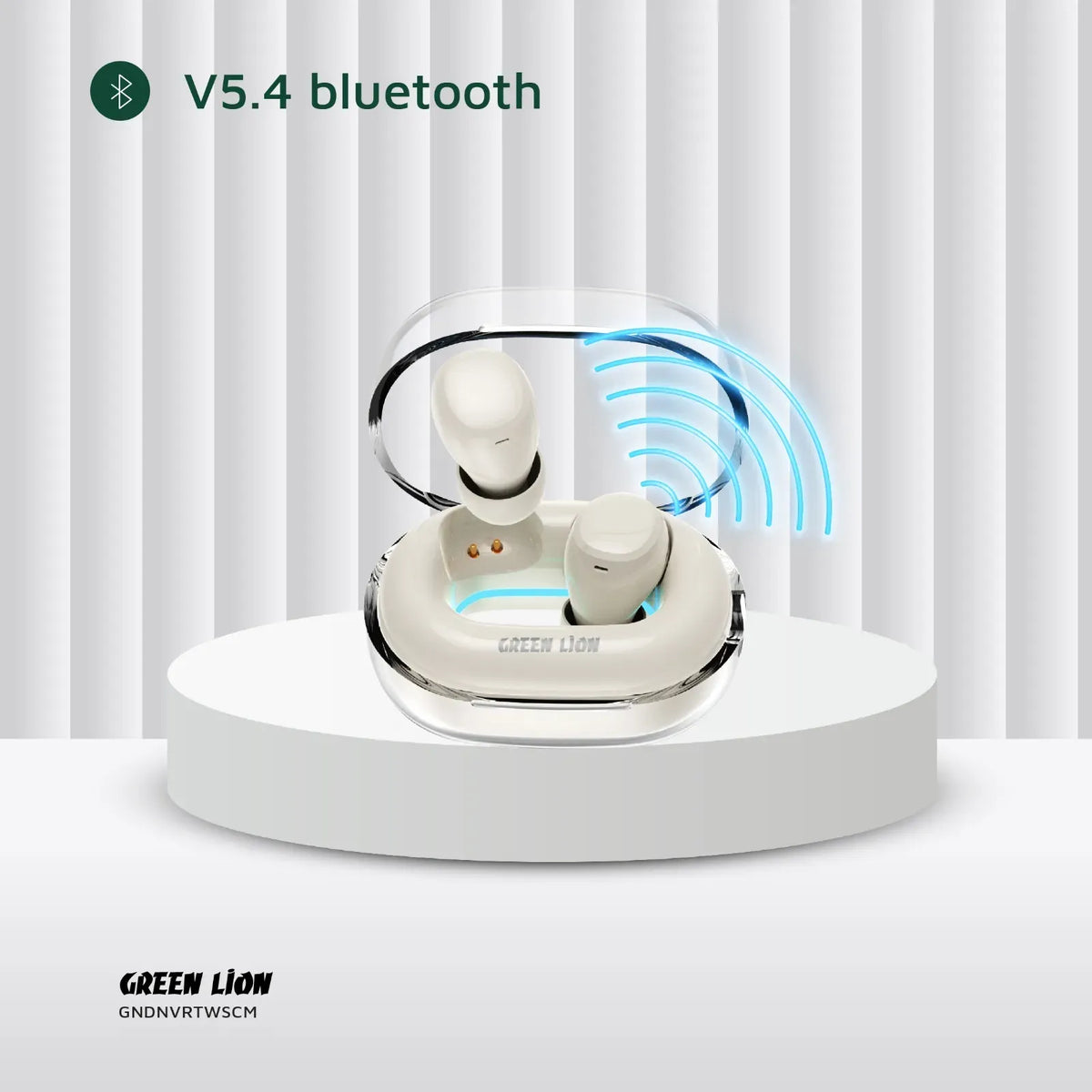 Green Lion Denver True Wireless Earbuds - Cream – image 2
