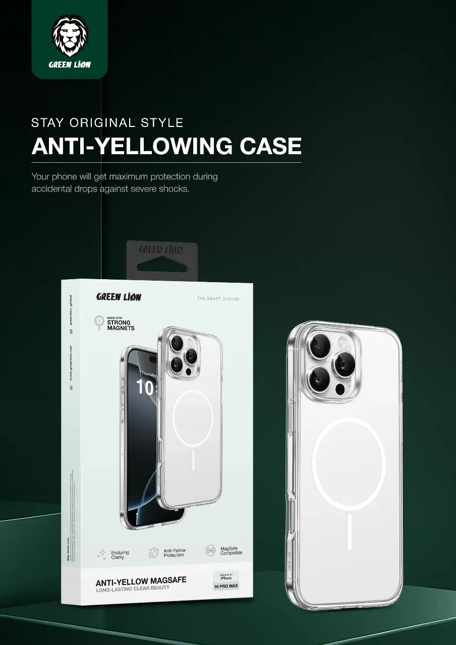 Green Lion Anti-Yellow MagSafe - White – image 5