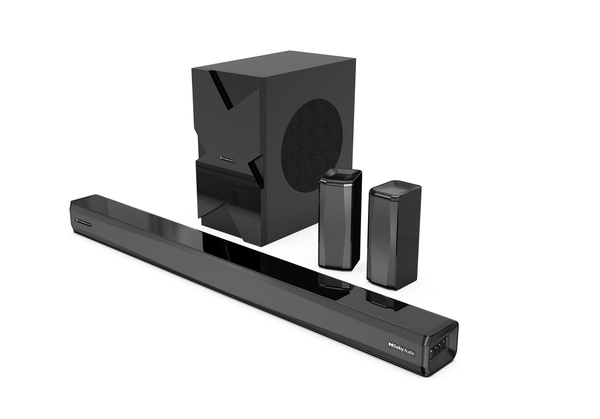 Powerology 5 1ch Home Theater System Black – image 2