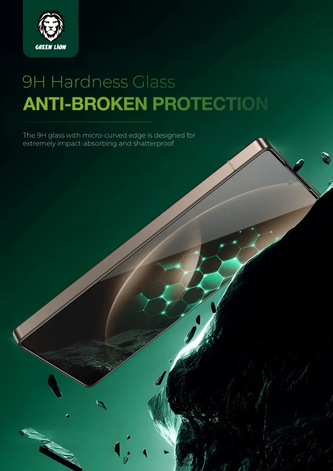 Green Lion 9 HShield Privacy Glass - Clear – image 2