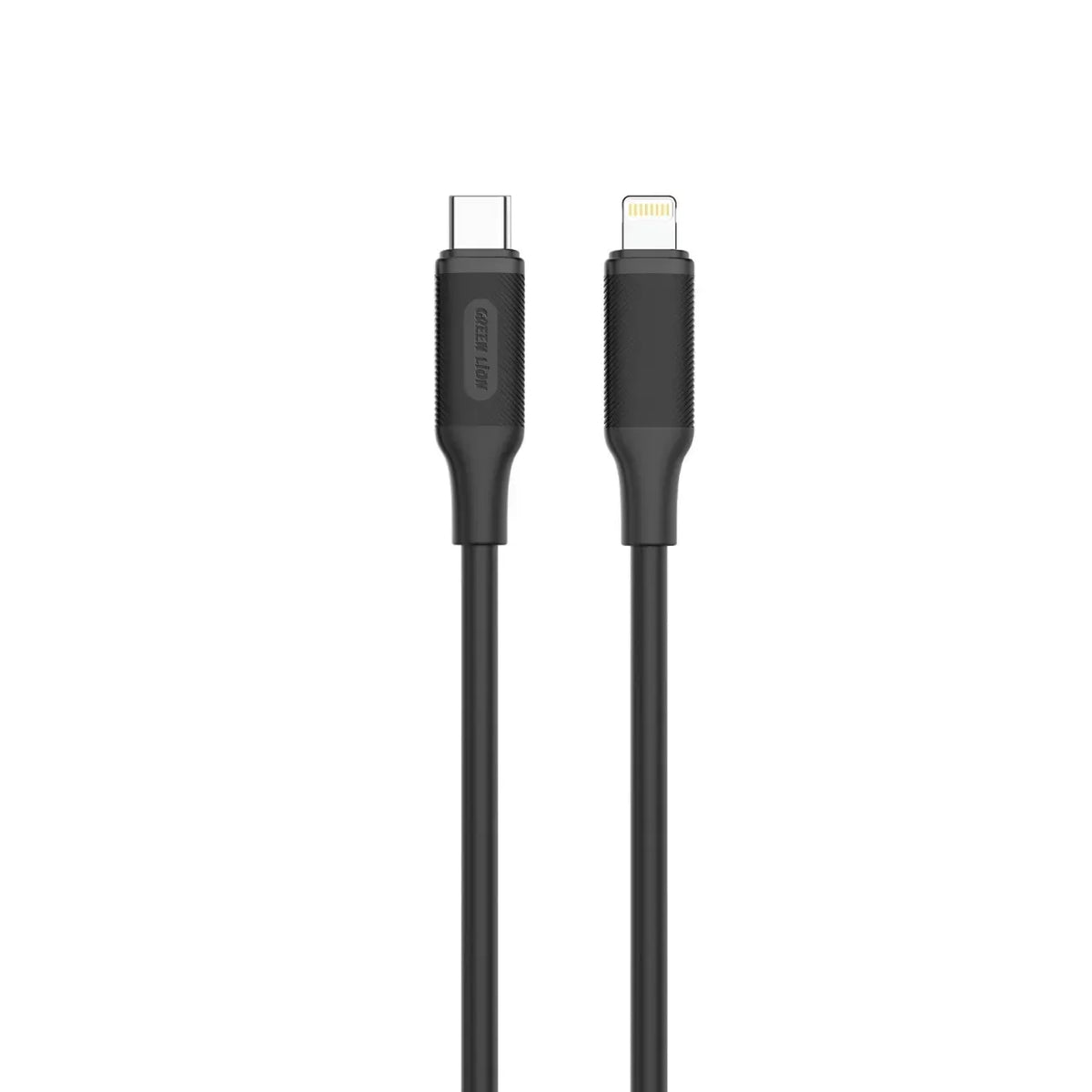Green Lion Ring Charge Dual Port Car Charger PD 36 WCto L 1 m Cable - Black – image 5