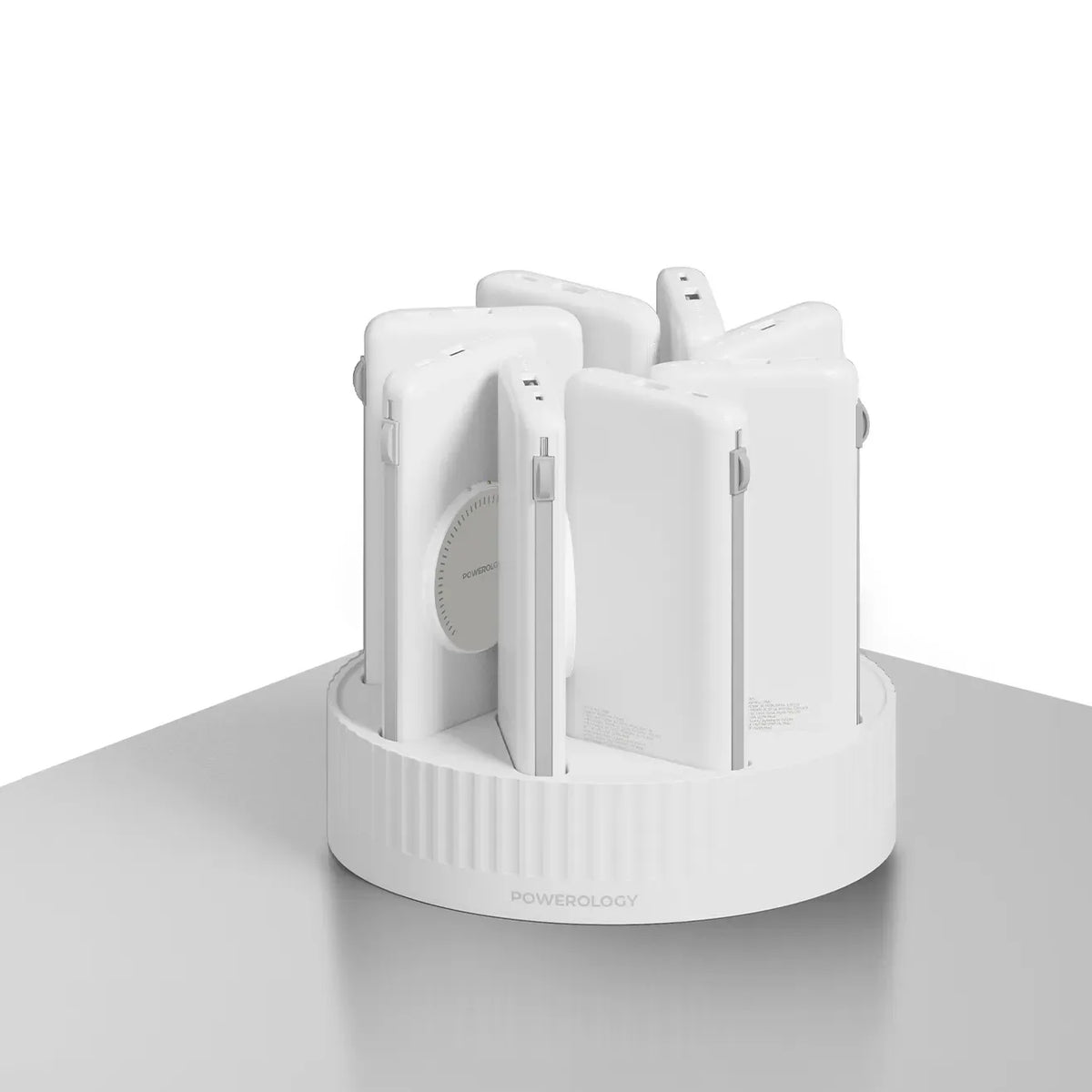 Powerology *810000 m Ah Power Bank Terminal - White