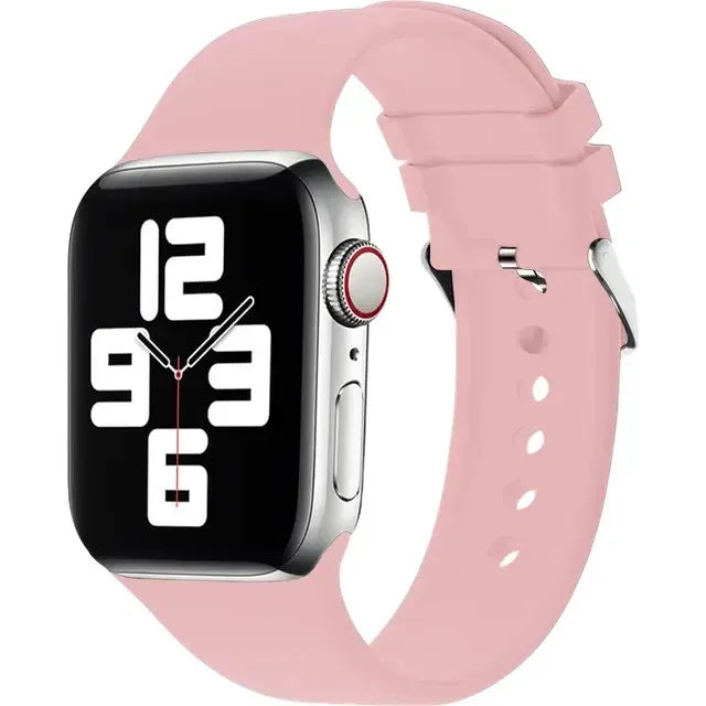 Green Lion Silicone Band with Buckle - LightPink