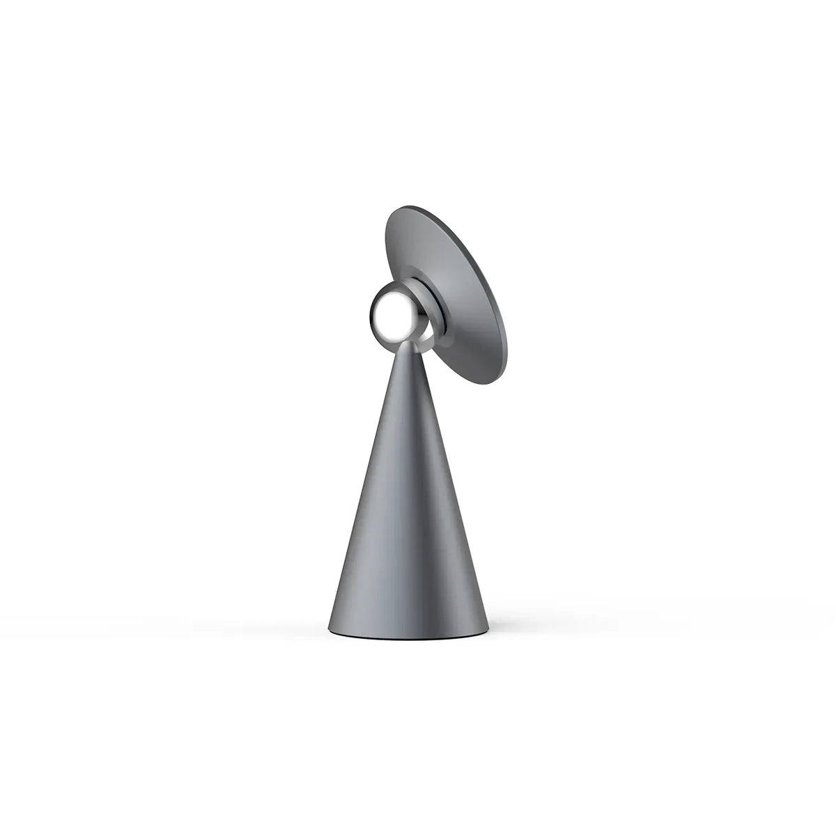 Powerology Desktop Conical MagSafe Phone Holder with 17 N5 Magnets Dark Grey – image 6