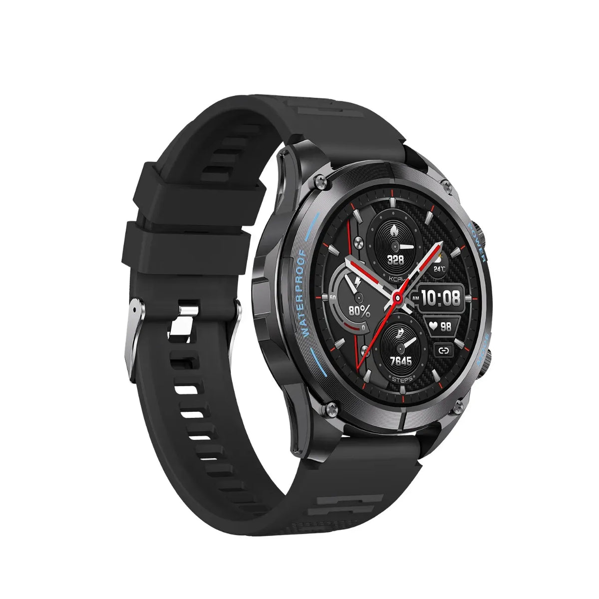 Powerology Titan Rugged Sports GPSSmart Watch - Black – image 2