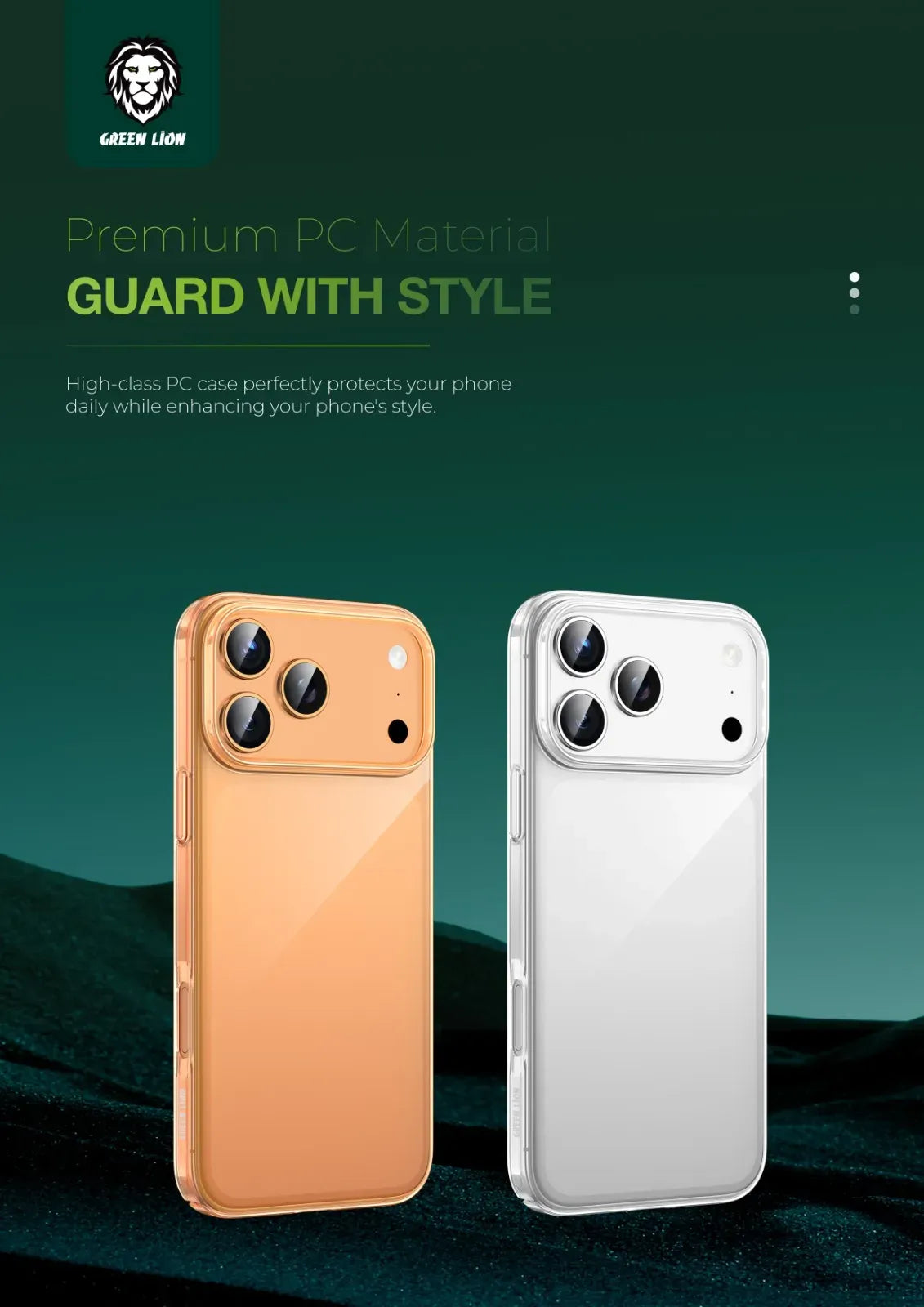 Green Lion Delgado PCCase - clear – image 3