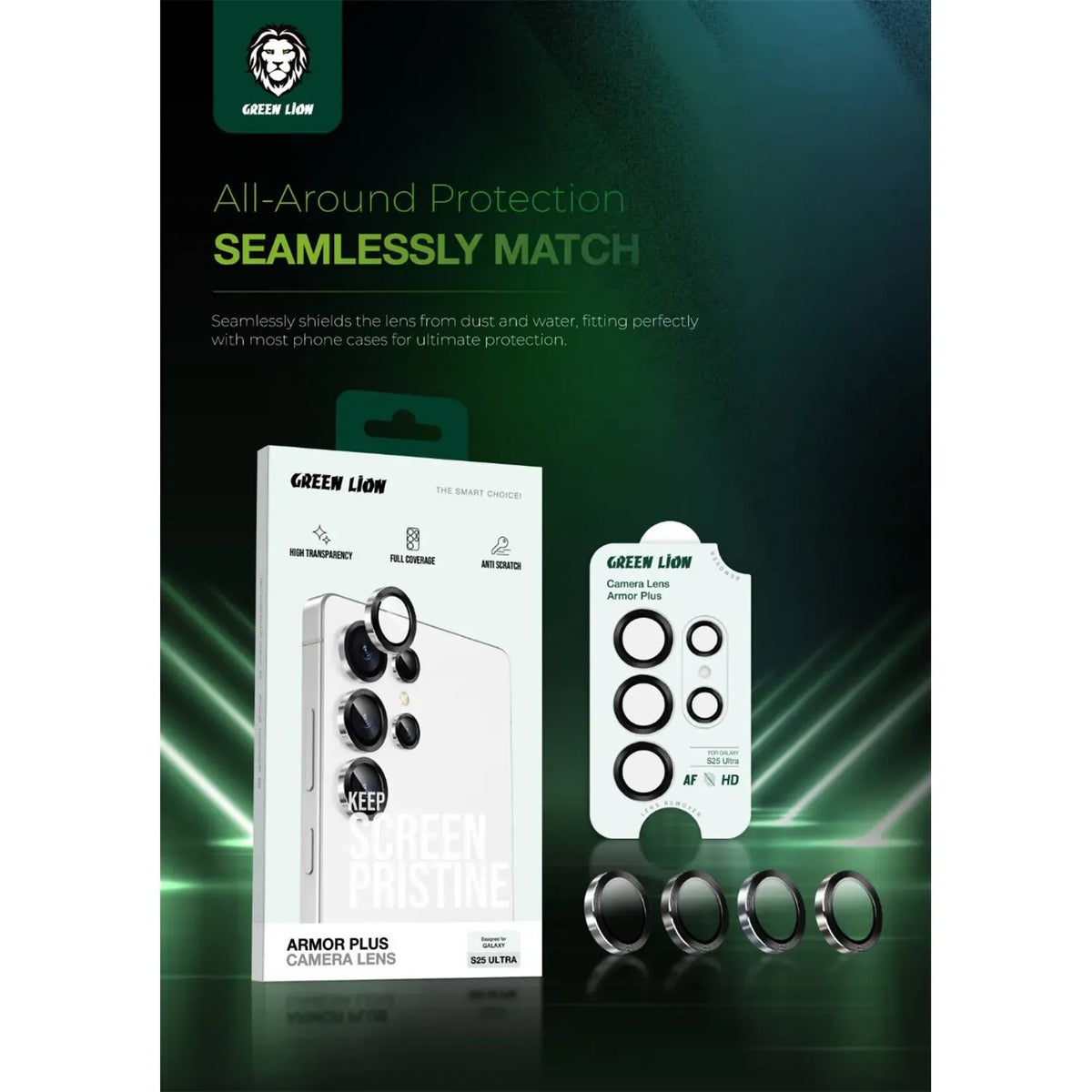 Green Lion Armor Plus Camera Lens - S25Ultra – image 3