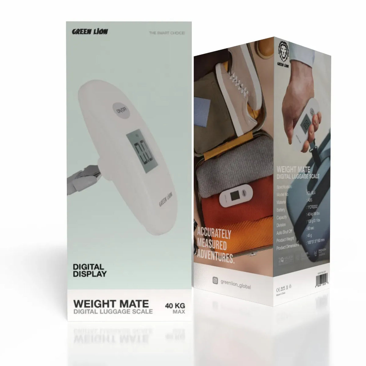 Green Lion Weight Mate Digital Luggage Scale Gray – image 15