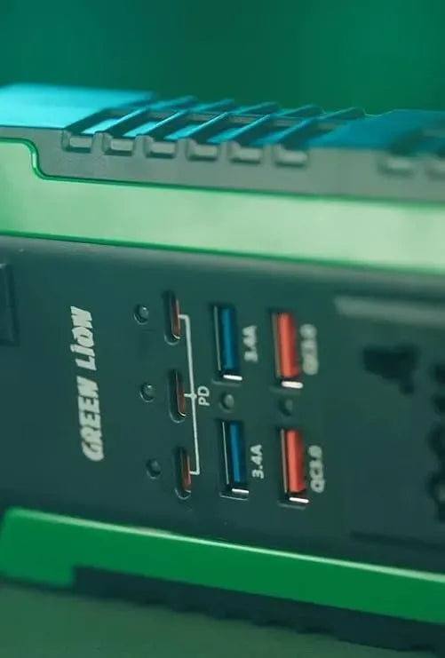 Green Lion Spark 300 Power Inverter - Black – image 12