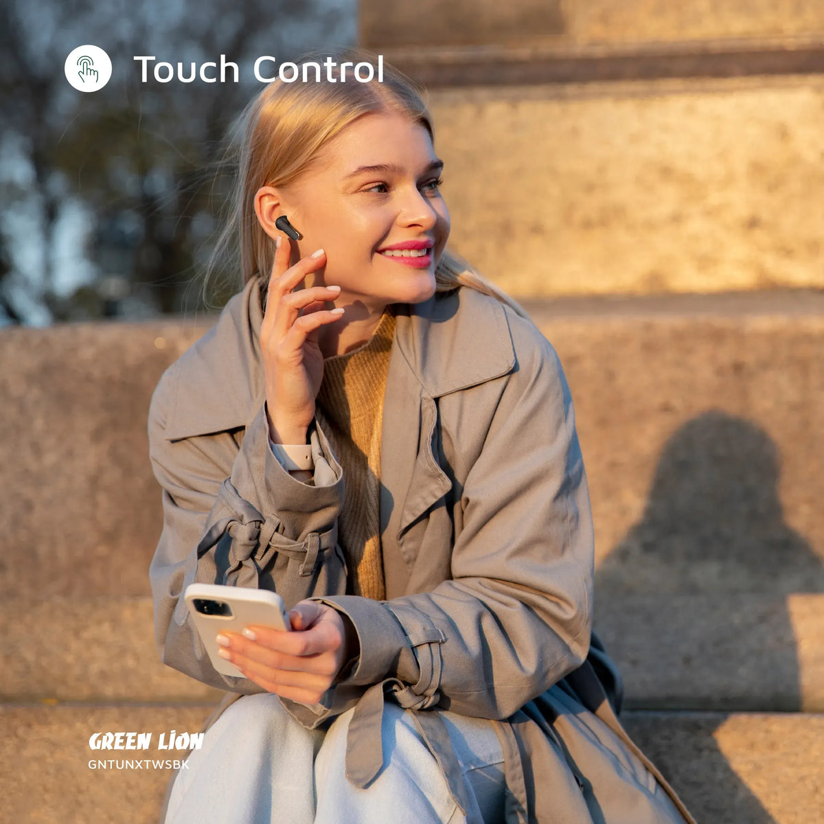 Green Lion Tune XTrue Wireless Earbuds - Black – image 14