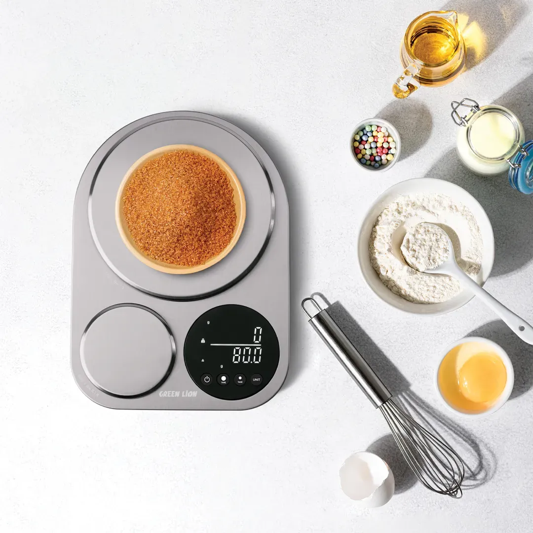 Green Lion Dual Kitchen Scale Silver – image 3