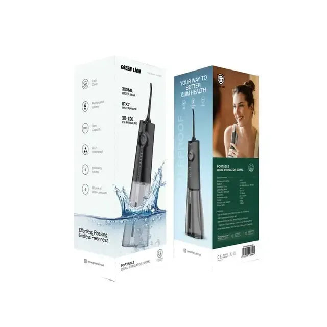 Green Lion Portable Oral Irrigator 300 ML - Black – image 3