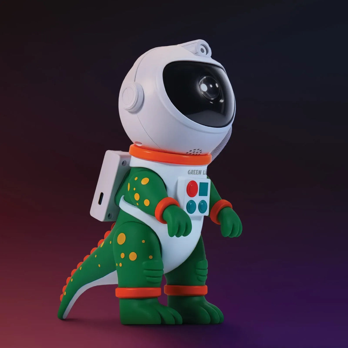 Green Lion Astronaut Galaxy Night Light Projector – image 4