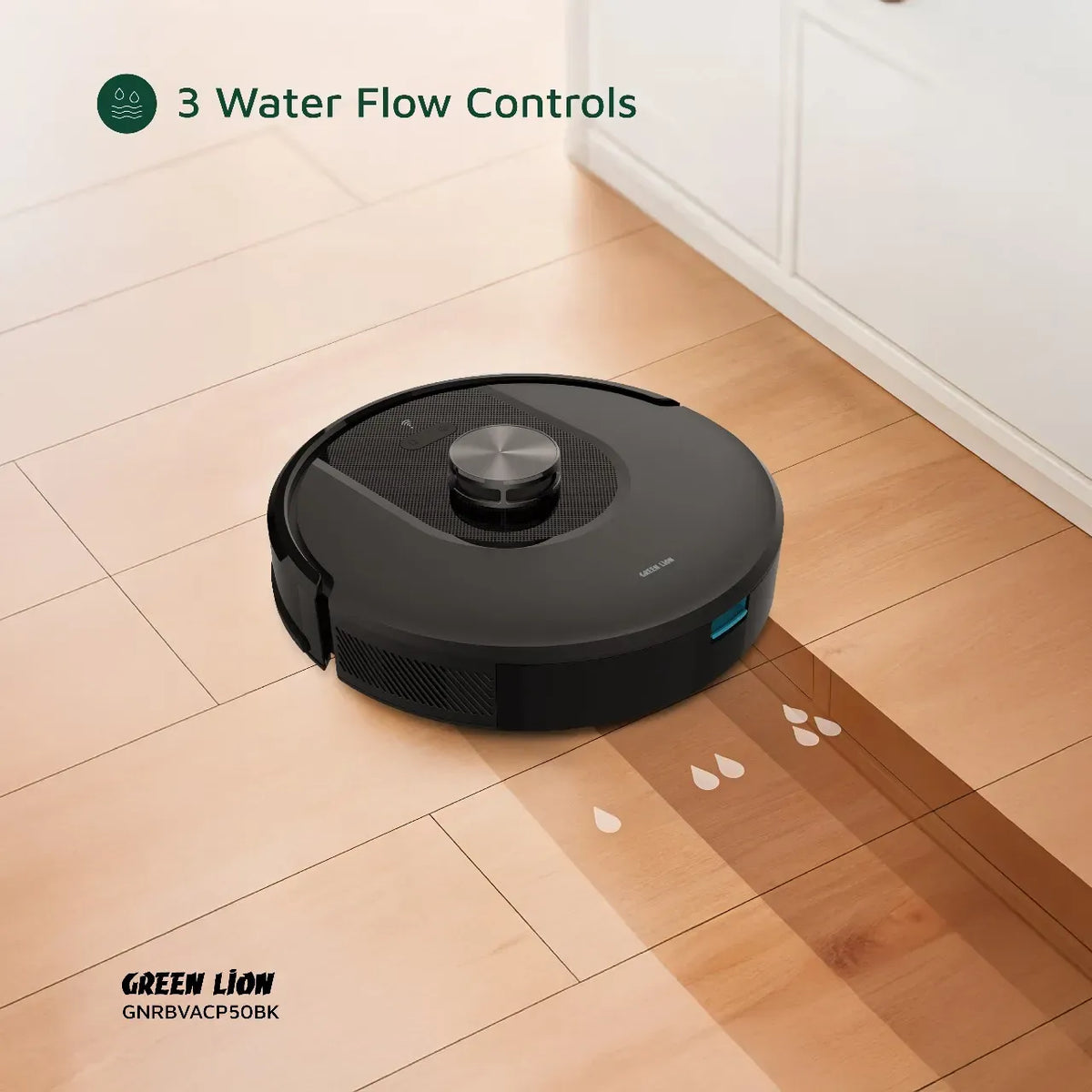Green Lion Smart Robot Vacuum Pro 4000 Pa Suction - Black – image 13