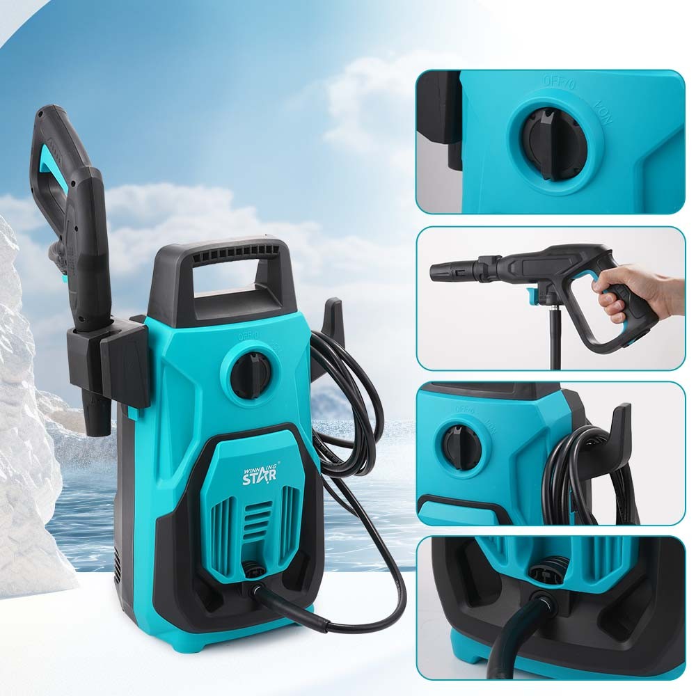 مضخة غسيل سيارات 90 بار وينينج ستار 1200 واط Winning Star High Pressure Car Washer Machine