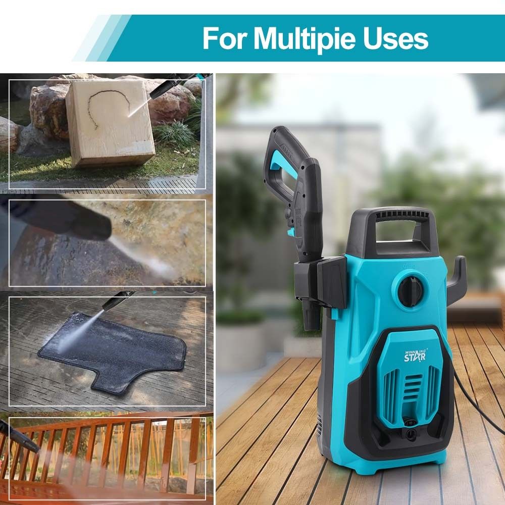 مضخة غسيل سيارات 90 بار وينينج ستار 1200 واط Winning Star High Pressure Car Washer Machine
